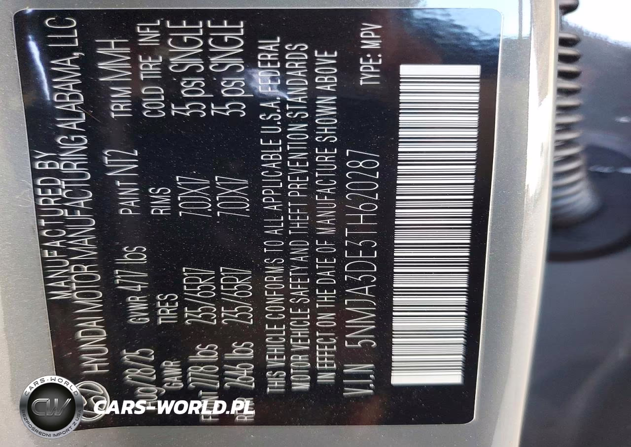 2026 Hyundai Tucson Se VIN:5NMJA3DE3TH620287 - 13
