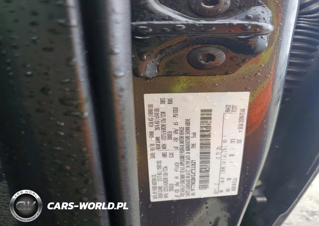 2018 Ford F250 Super Duty VIN:1FT7W2B63JEB33821 - 13