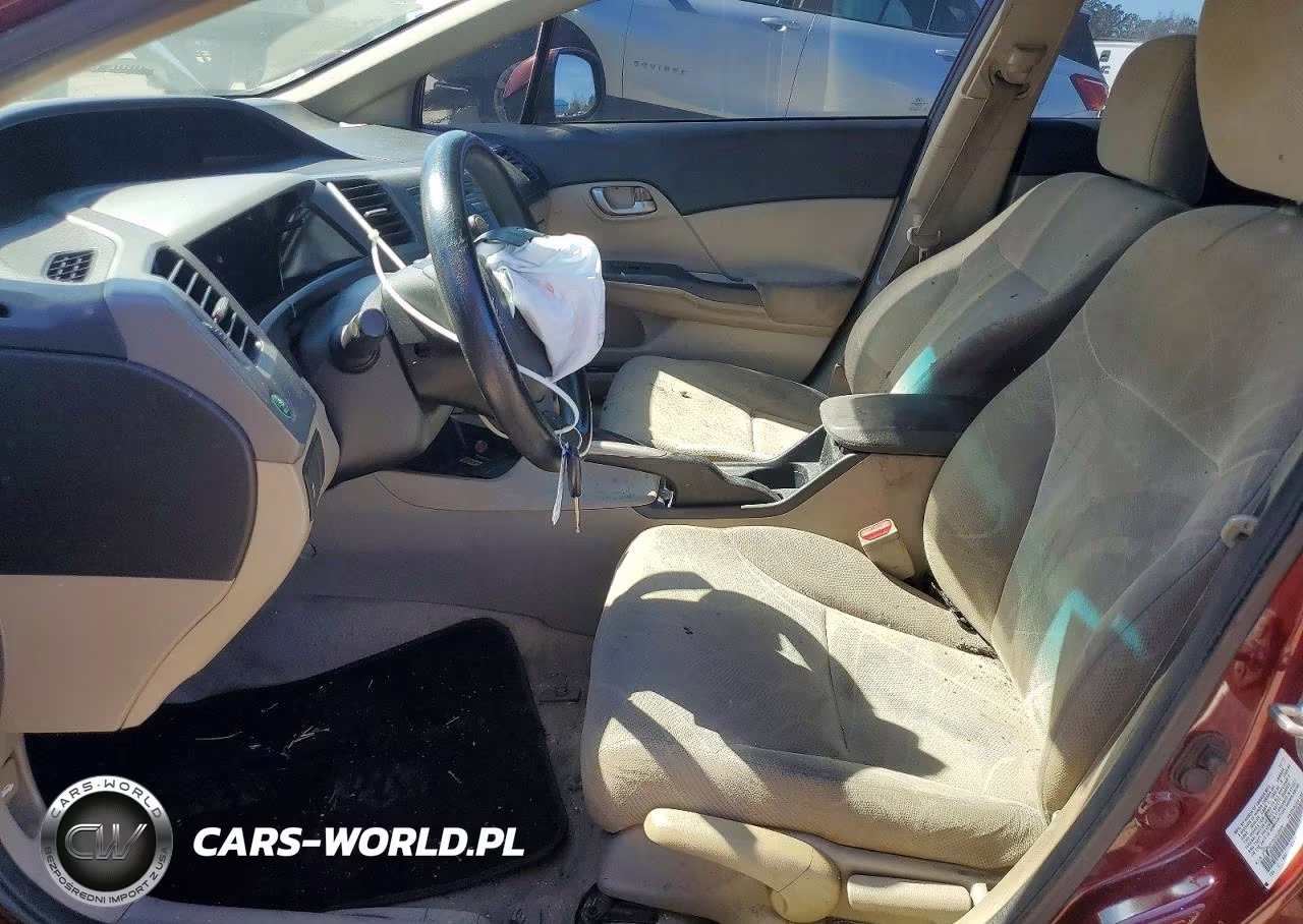2012 Honda Civic Lx VIN:2HGFB2F52CH539076 - 7