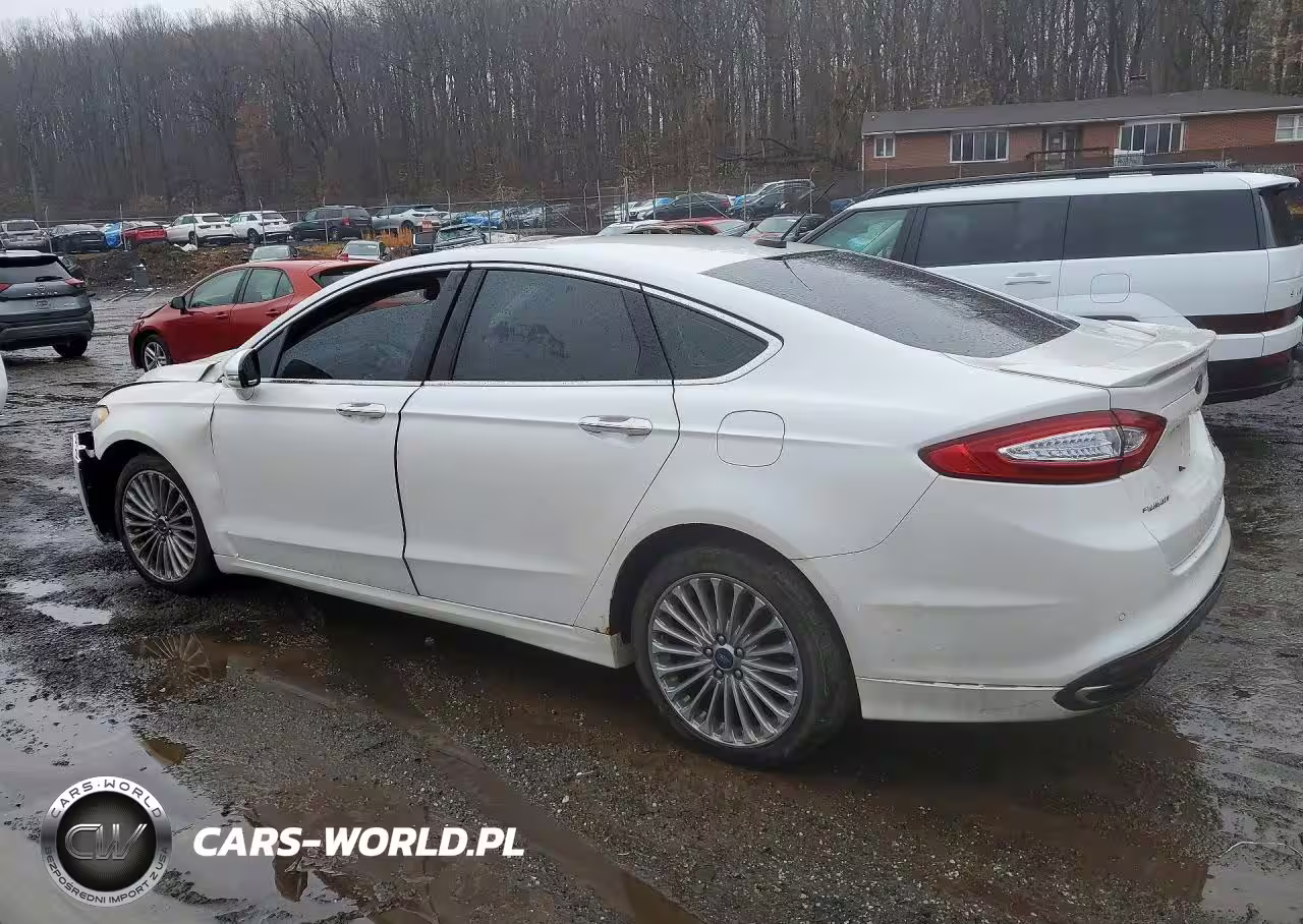 2014 Ford Fusion Titanium VIN:3FA6P0D96ER166986 - 2