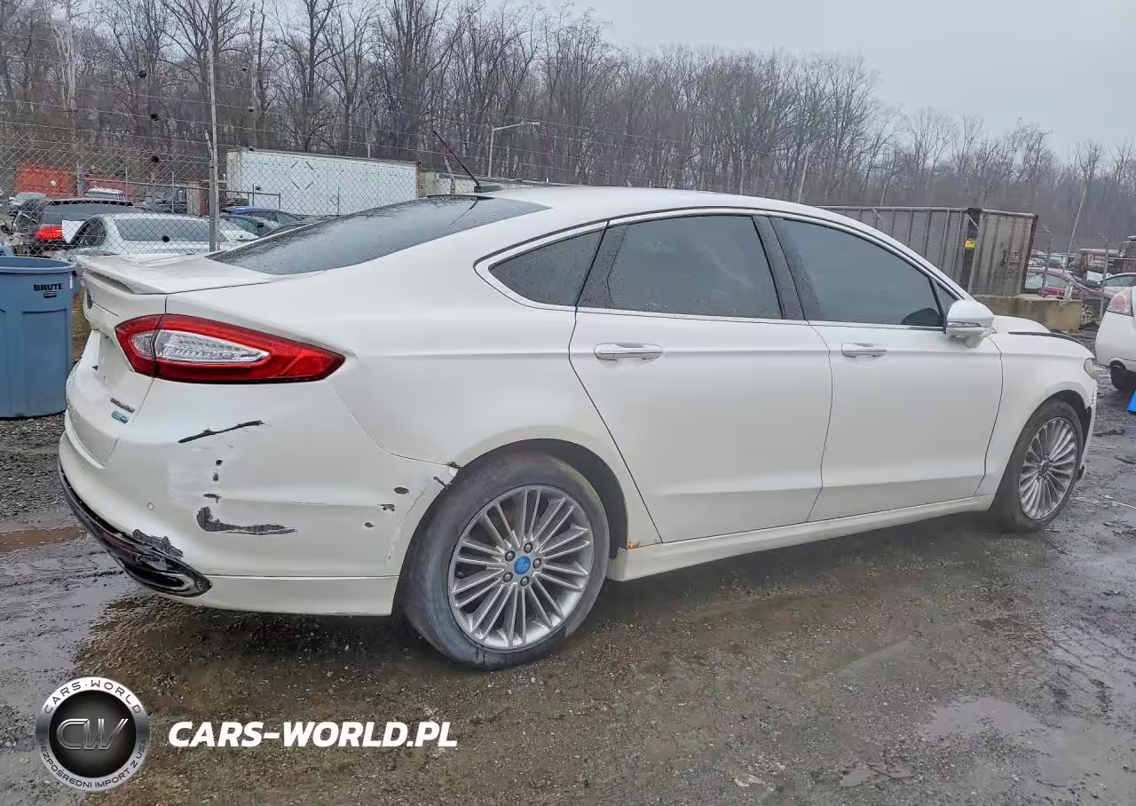 2014 Ford Fusion Titanium VIN:3FA6P0D96ER166986 - 3