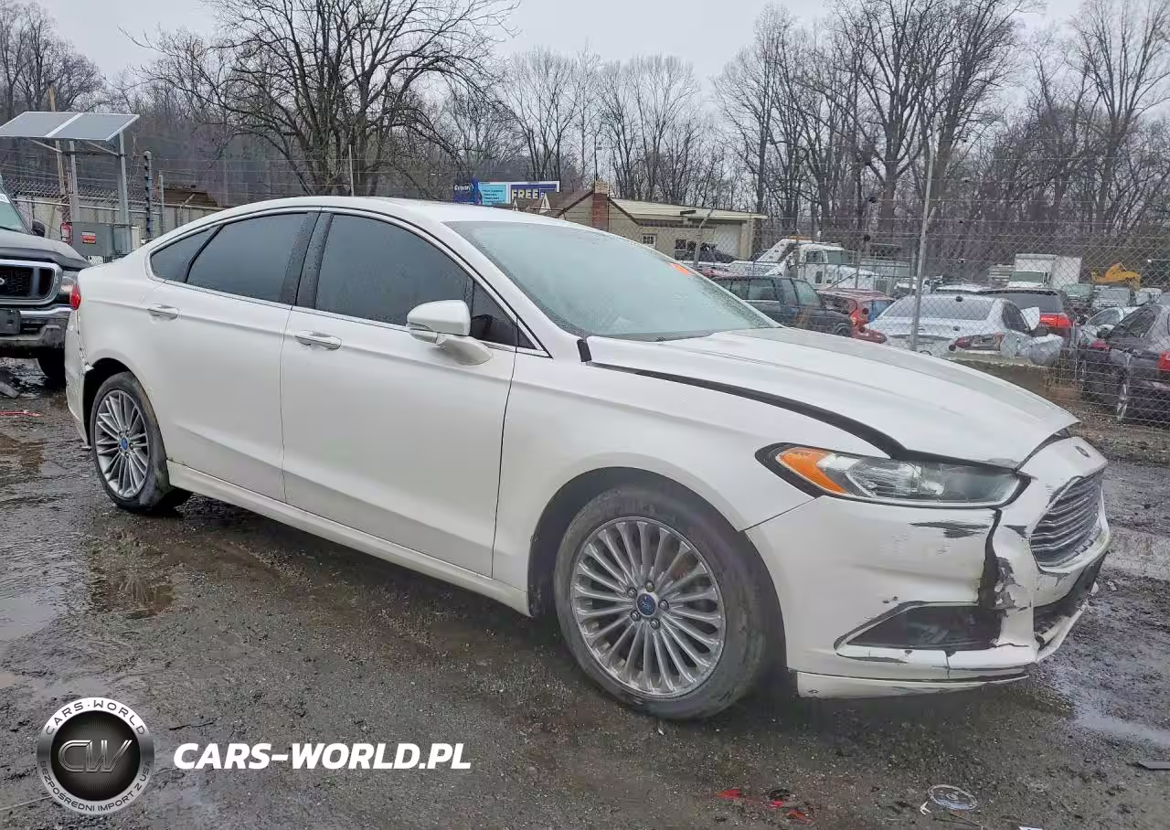 2014 Ford Fusion Titanium VIN:3FA6P0D96ER166986 - 4