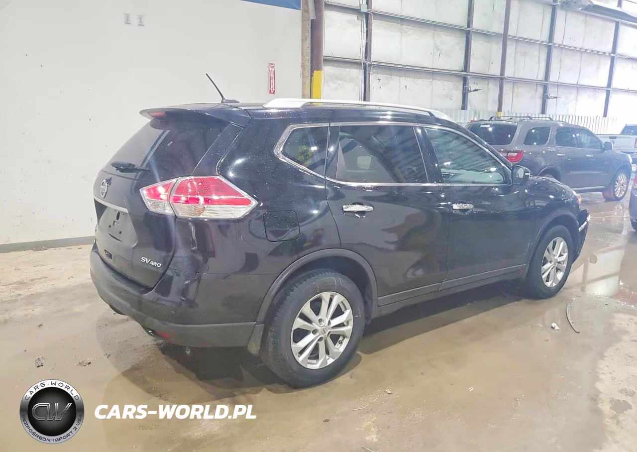 2015 Nissan Rogue Sv VIN:KNMAT2MVXFP568415 - 3