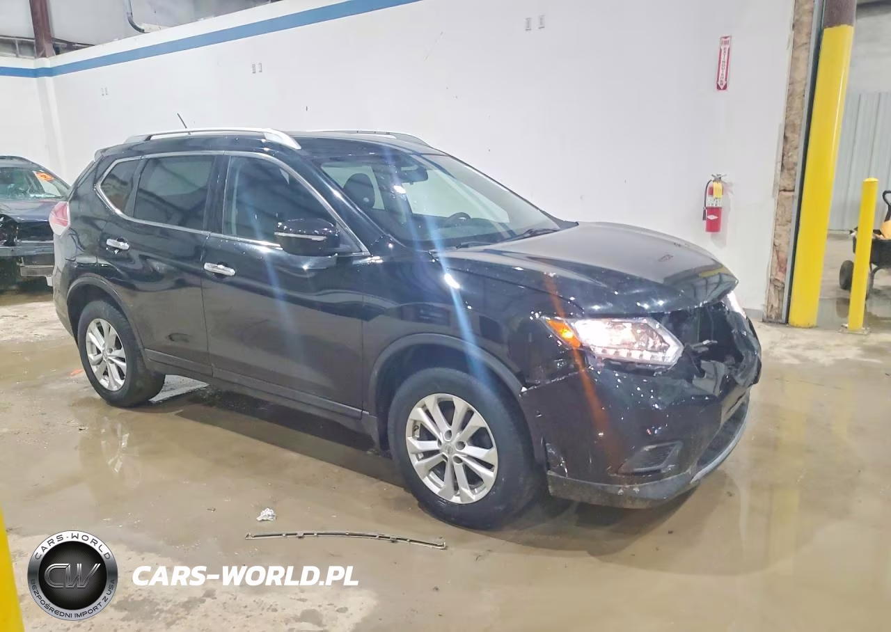 2015 Nissan Rogue Sv VIN:KNMAT2MVXFP568415 - 4