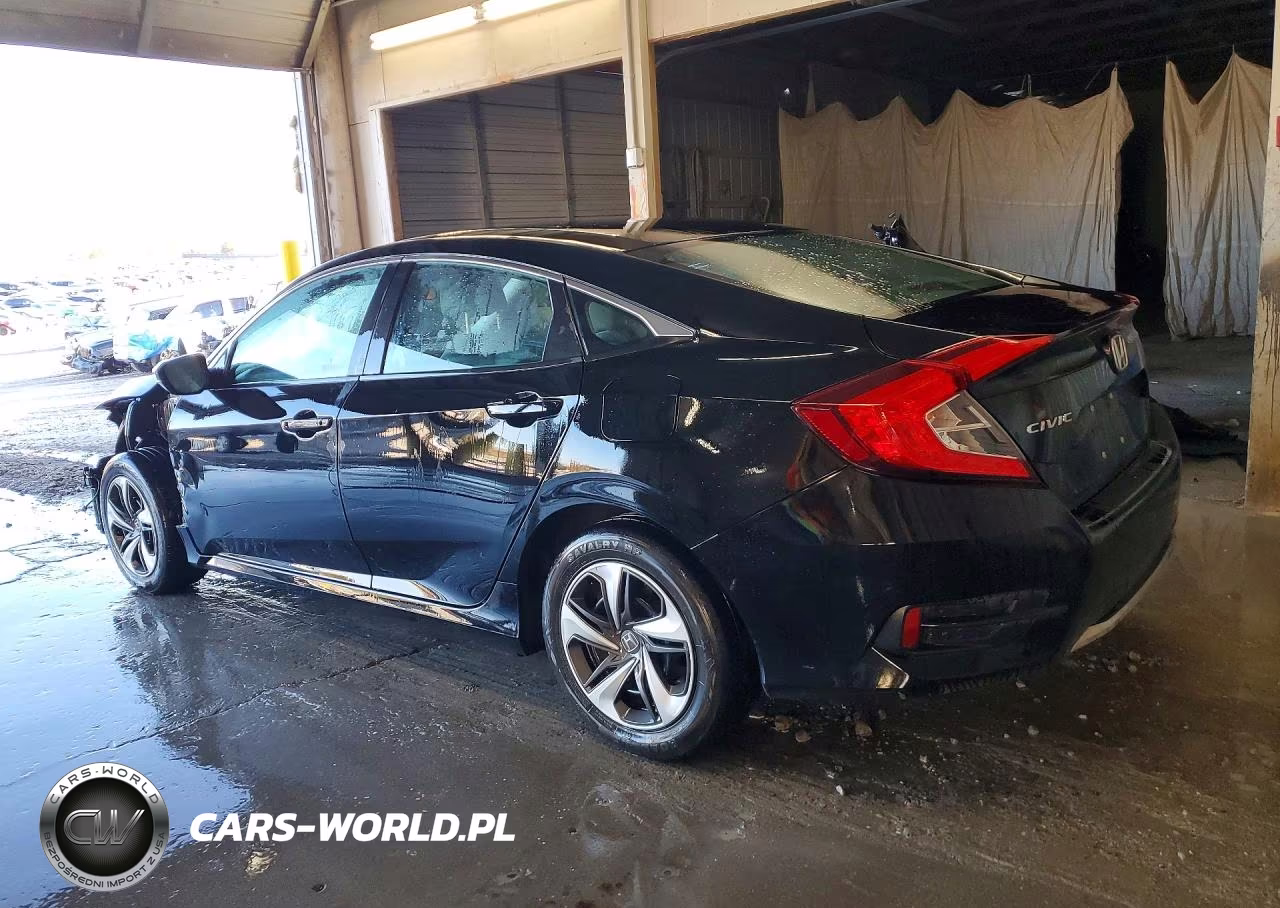 2019 Honda Civic Lx VIN:19XFC2F68KE048686 - 2