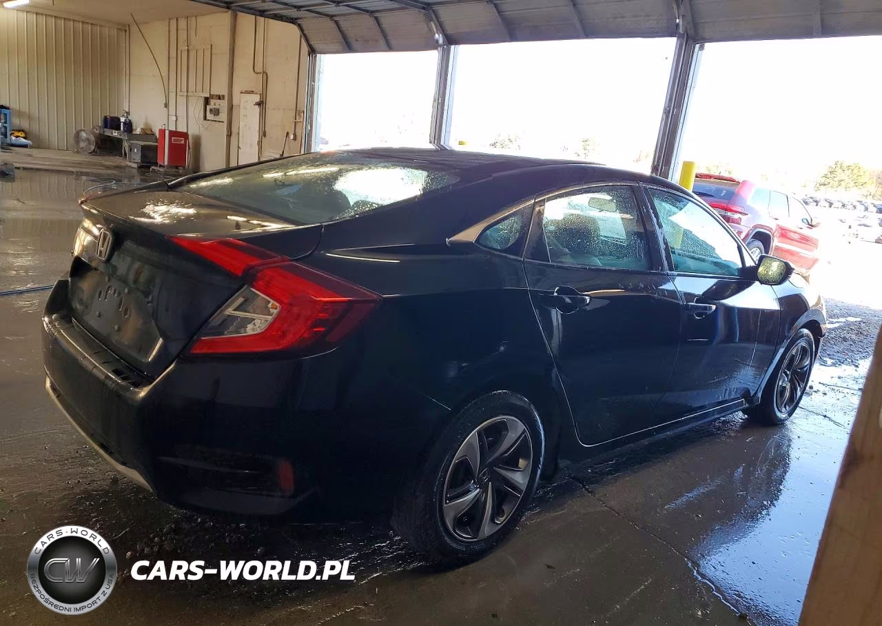 2019 Honda Civic Lx VIN:19XFC2F68KE048686 - 3