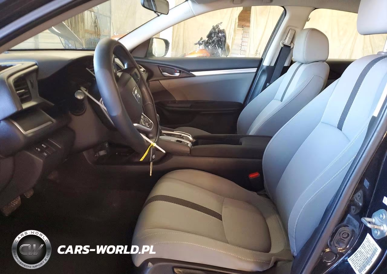 2019 Honda Civic Lx VIN:19XFC2F68KE048686 - 7
