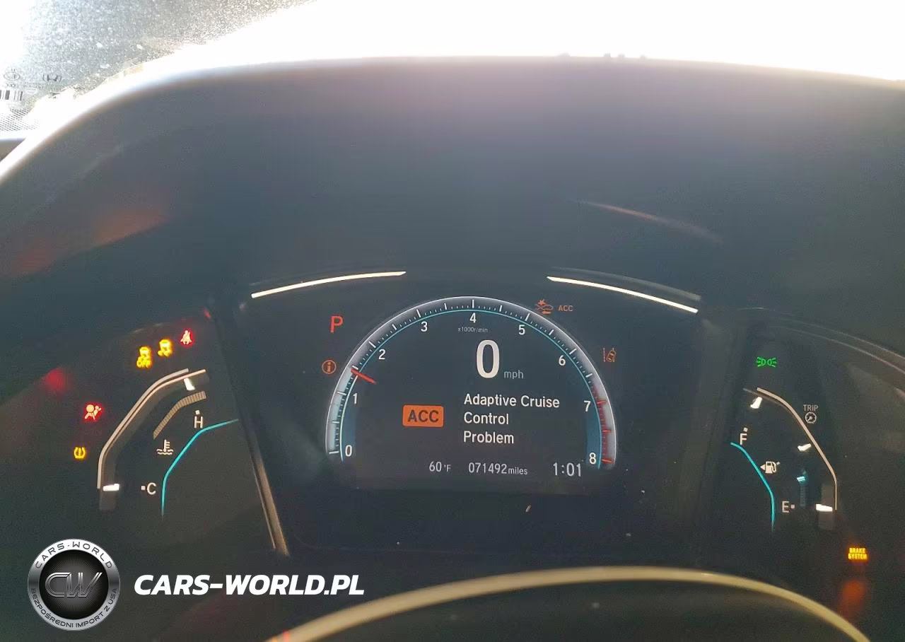2019 Honda Civic Lx VIN:19XFC2F68KE048686 - 9