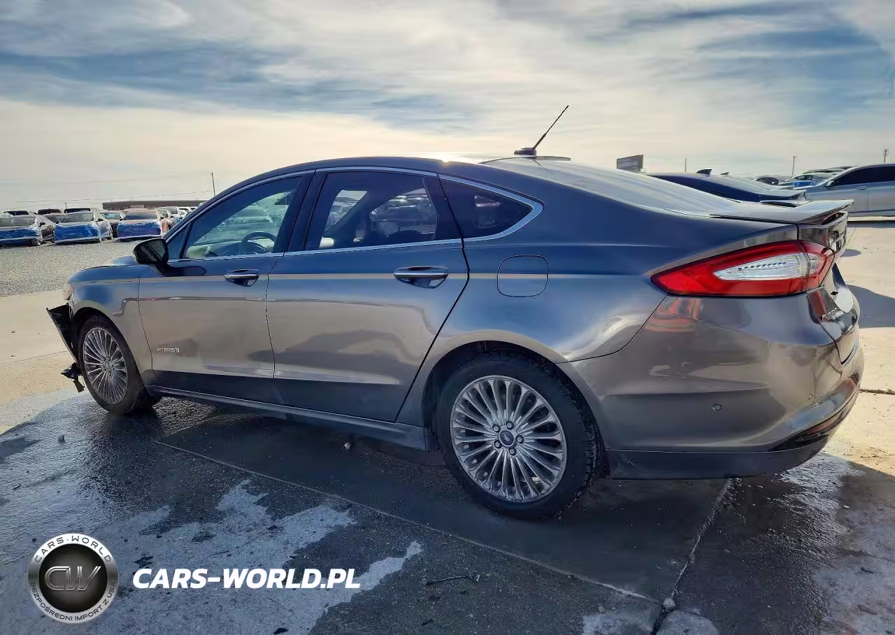 2014 Ford Fusion Titanium Hev VIN:3FA6P0RU7ER135808 - 2