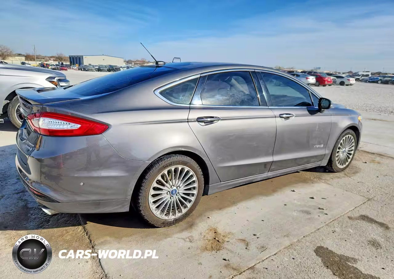 2014 Ford Fusion Titanium Hev VIN:3FA6P0RU7ER135808 - 3