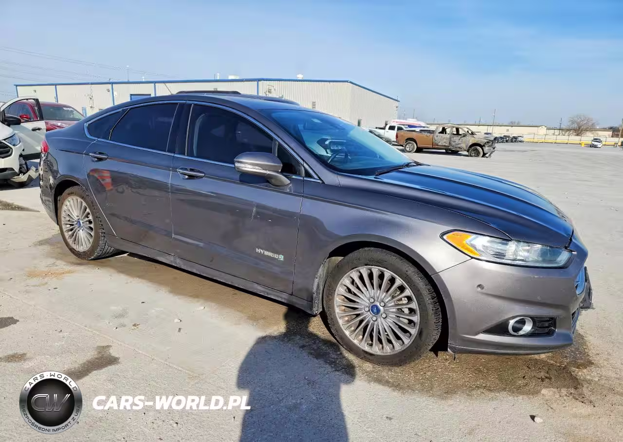 2014 Ford Fusion Titanium Hev VIN:3FA6P0RU7ER135808 - 4