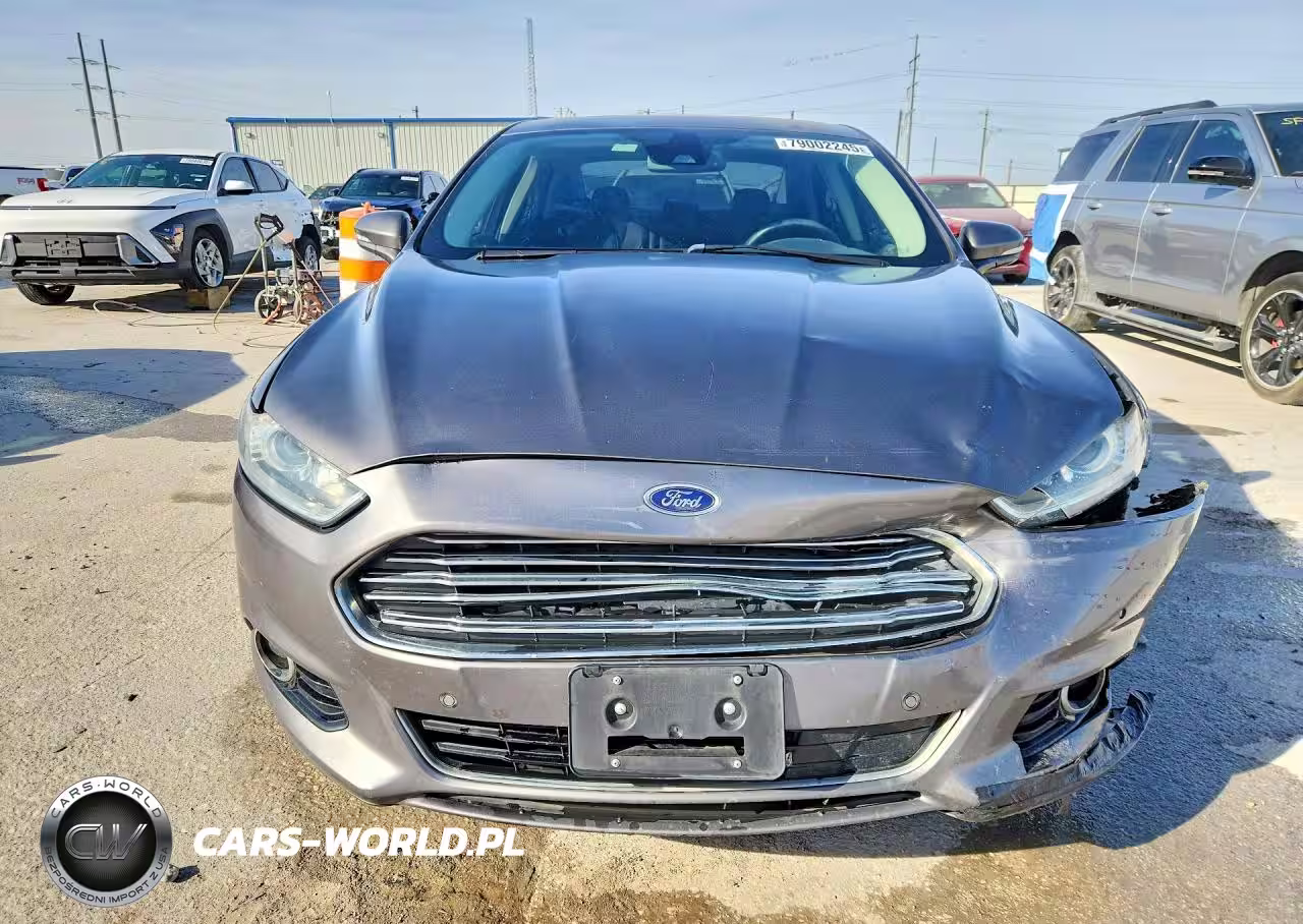 2014 Ford Fusion Titanium Hev VIN:3FA6P0RU7ER135808 - 5