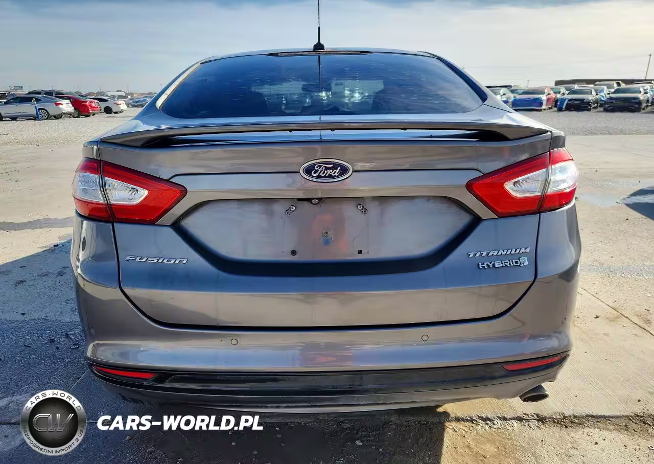 2014 Ford Fusion Titanium Hev VIN:3FA6P0RU7ER135808 - 6