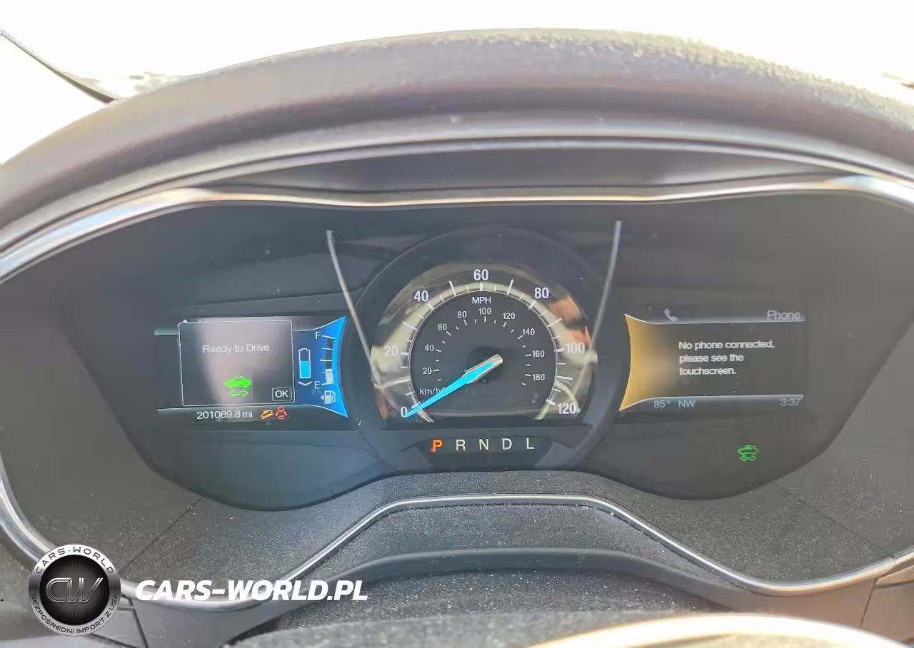 2014 Ford Fusion Titanium Hev VIN:3FA6P0RU7ER135808 - 9