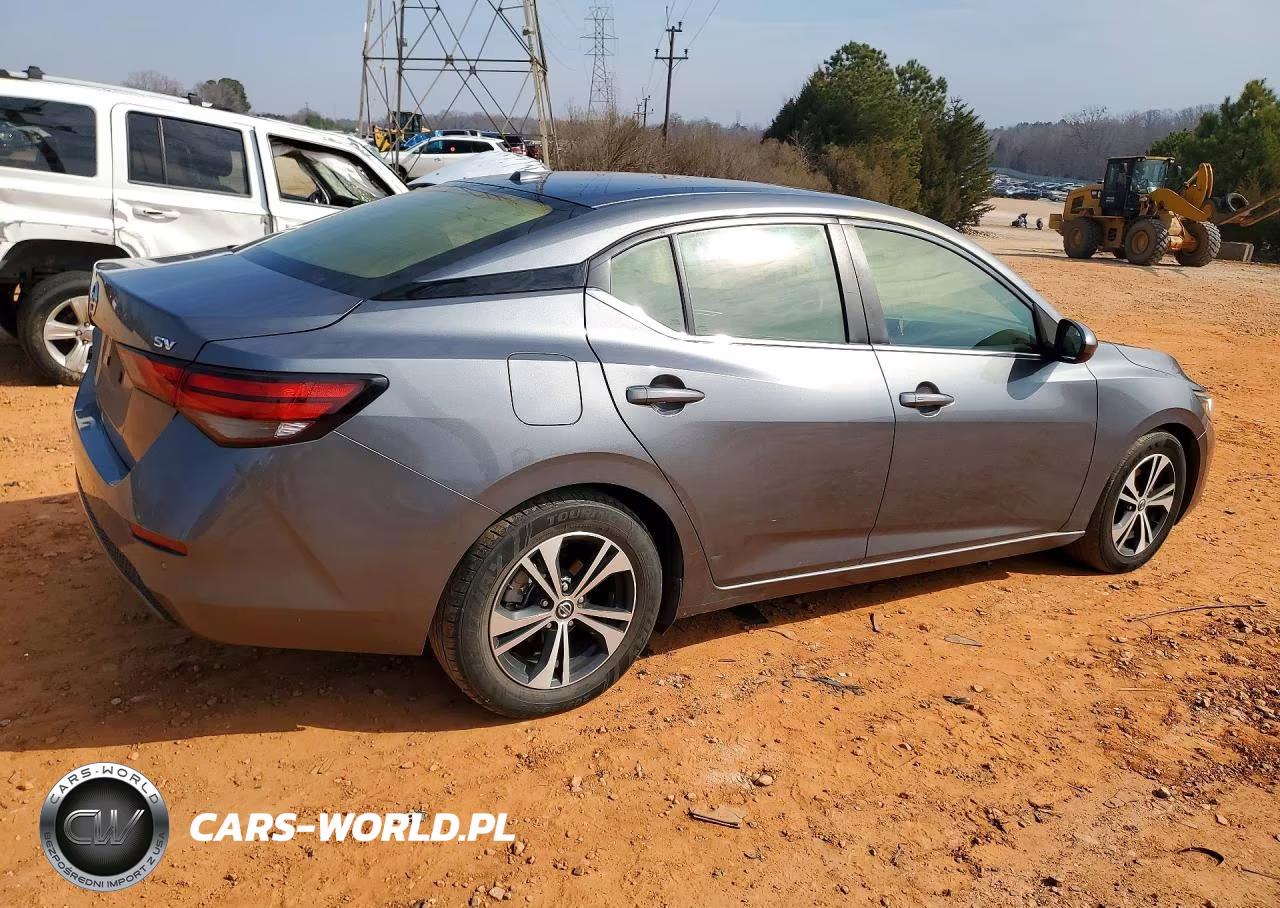 2021 Nissan Sentra Sv VIN:3N1AB8CV4MY236895 - 3