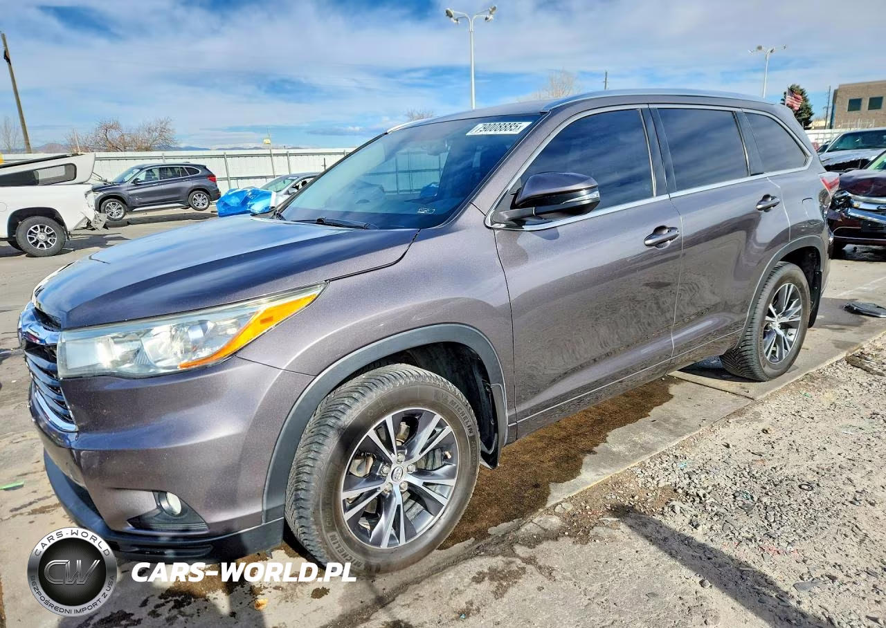 2016 Toyota Highlander Xle