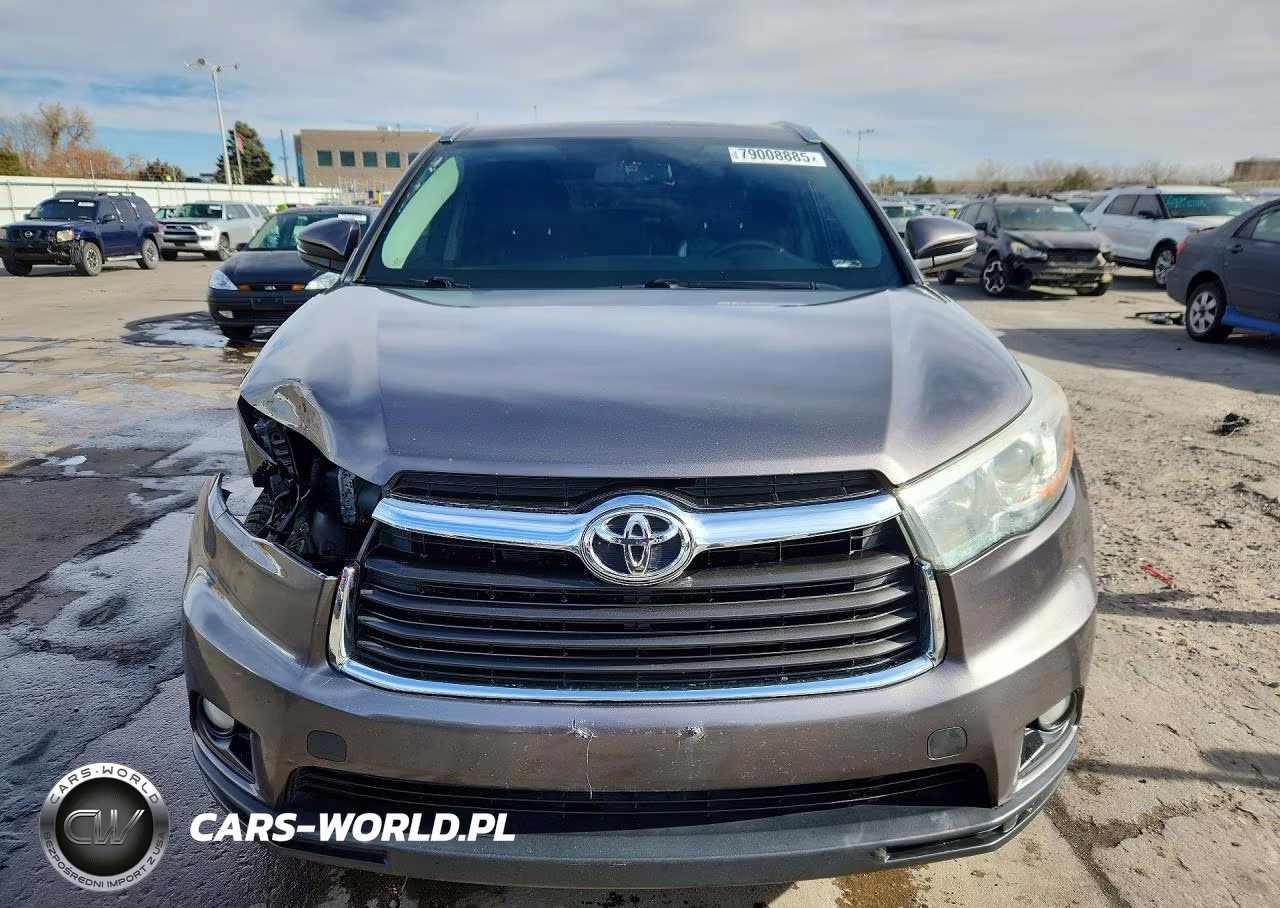 2016 Toyota Highlander Xle VIN:5TDJKRFH0GS250491 - 5