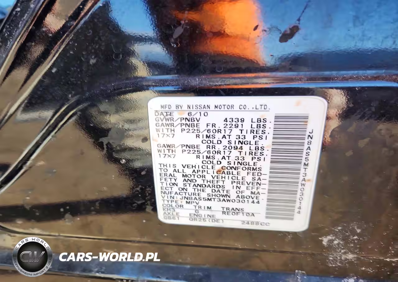 2010 Nissan Rogue Sl VIN:JN8AS5MT3AW030144 - 12