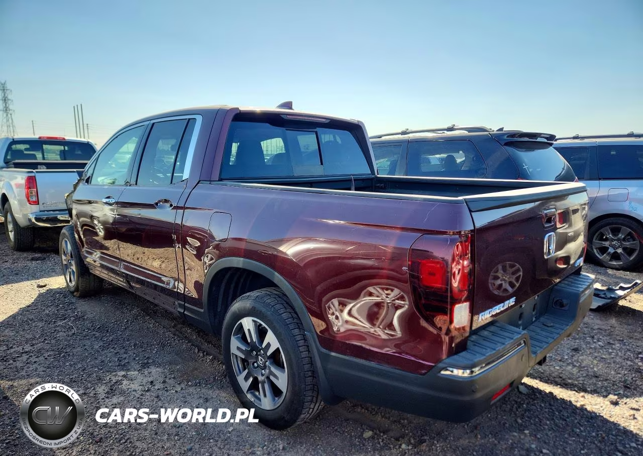 2019 Honda Ridgeline Rtl VIN:5FPYK3F74KB030035 - 2