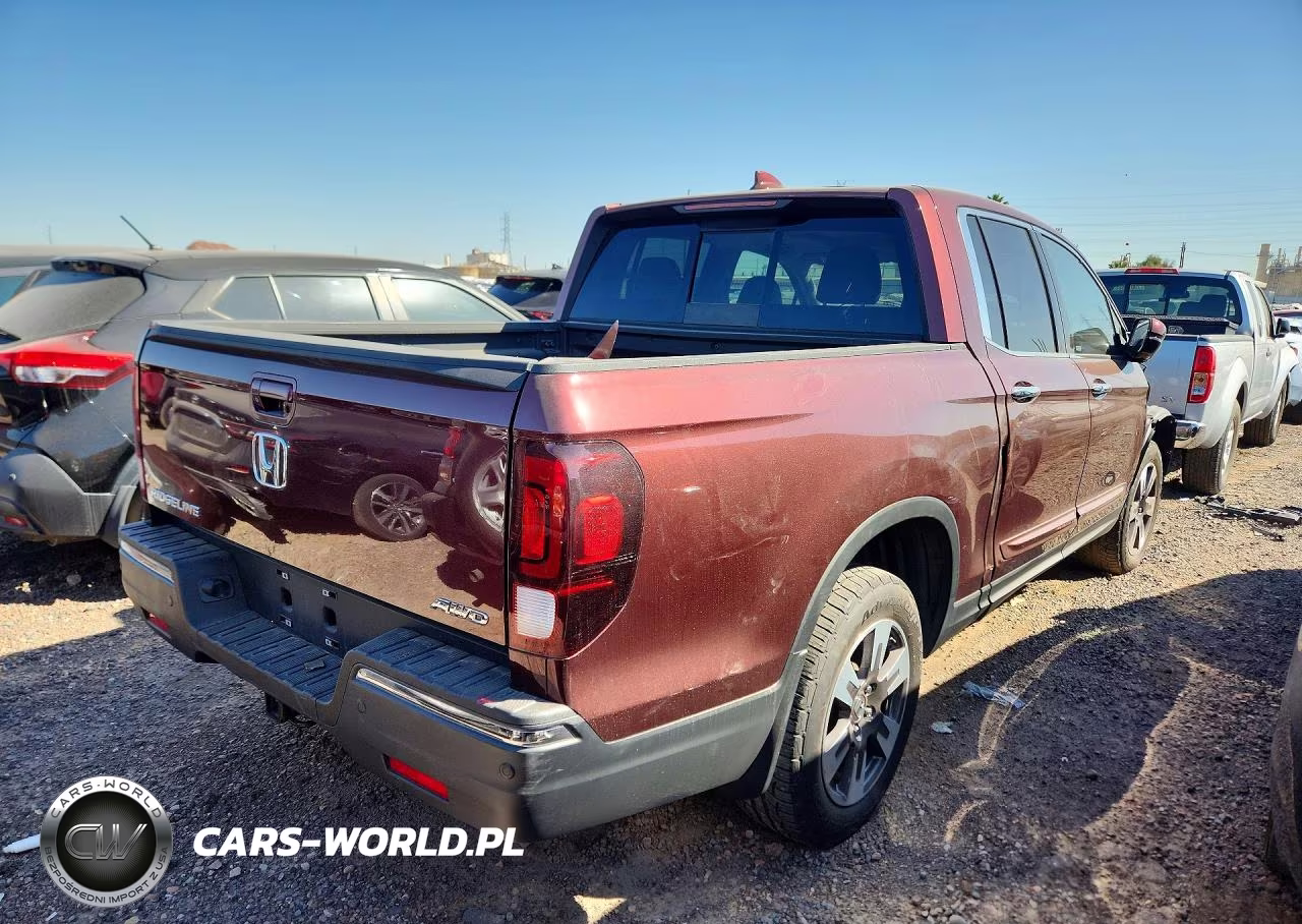 2019 Honda Ridgeline Rtl VIN:5FPYK3F74KB030035 - 3