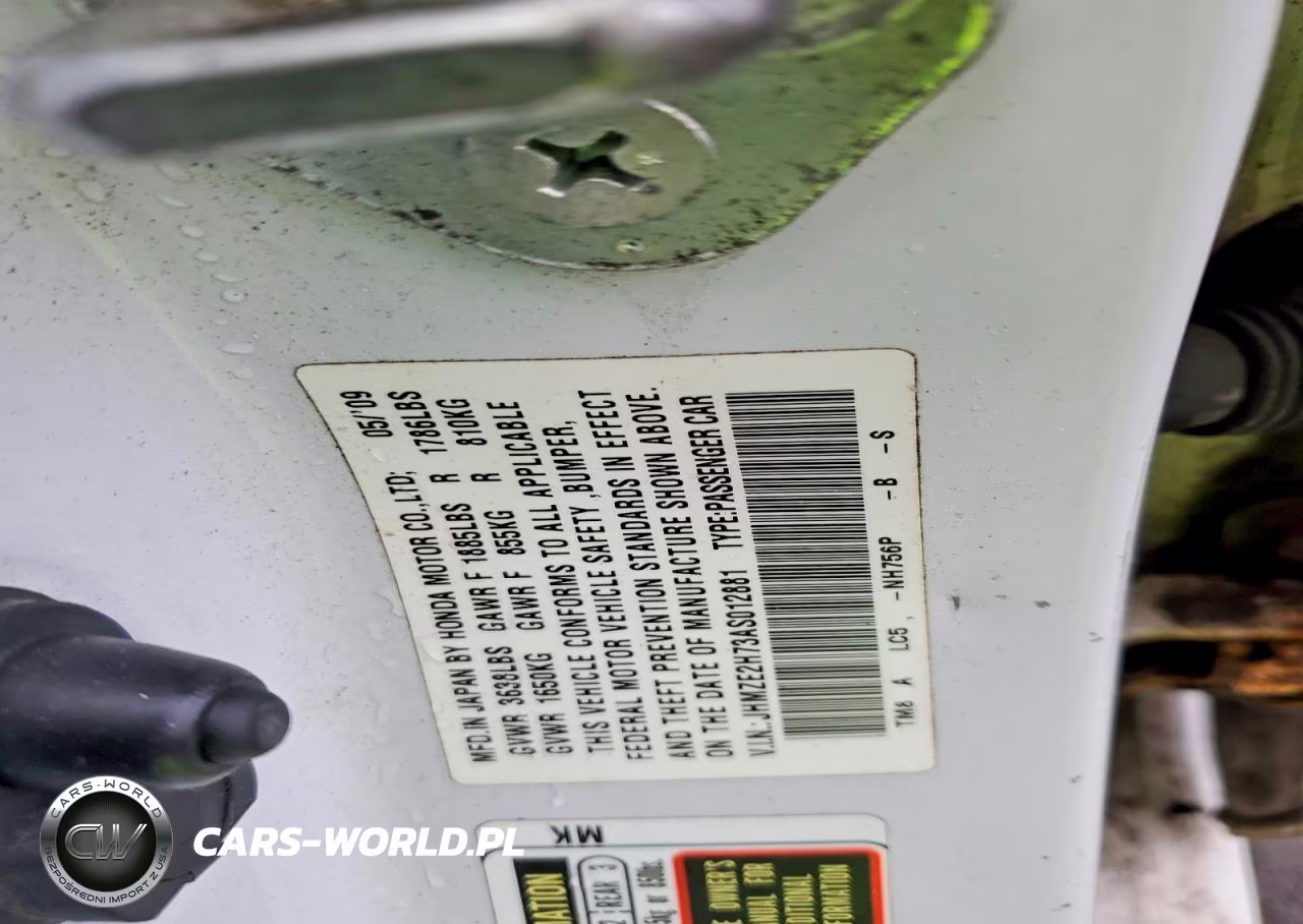 2010 Honda Insight Ex VIN:JHMZE2H73AS012881 - 13