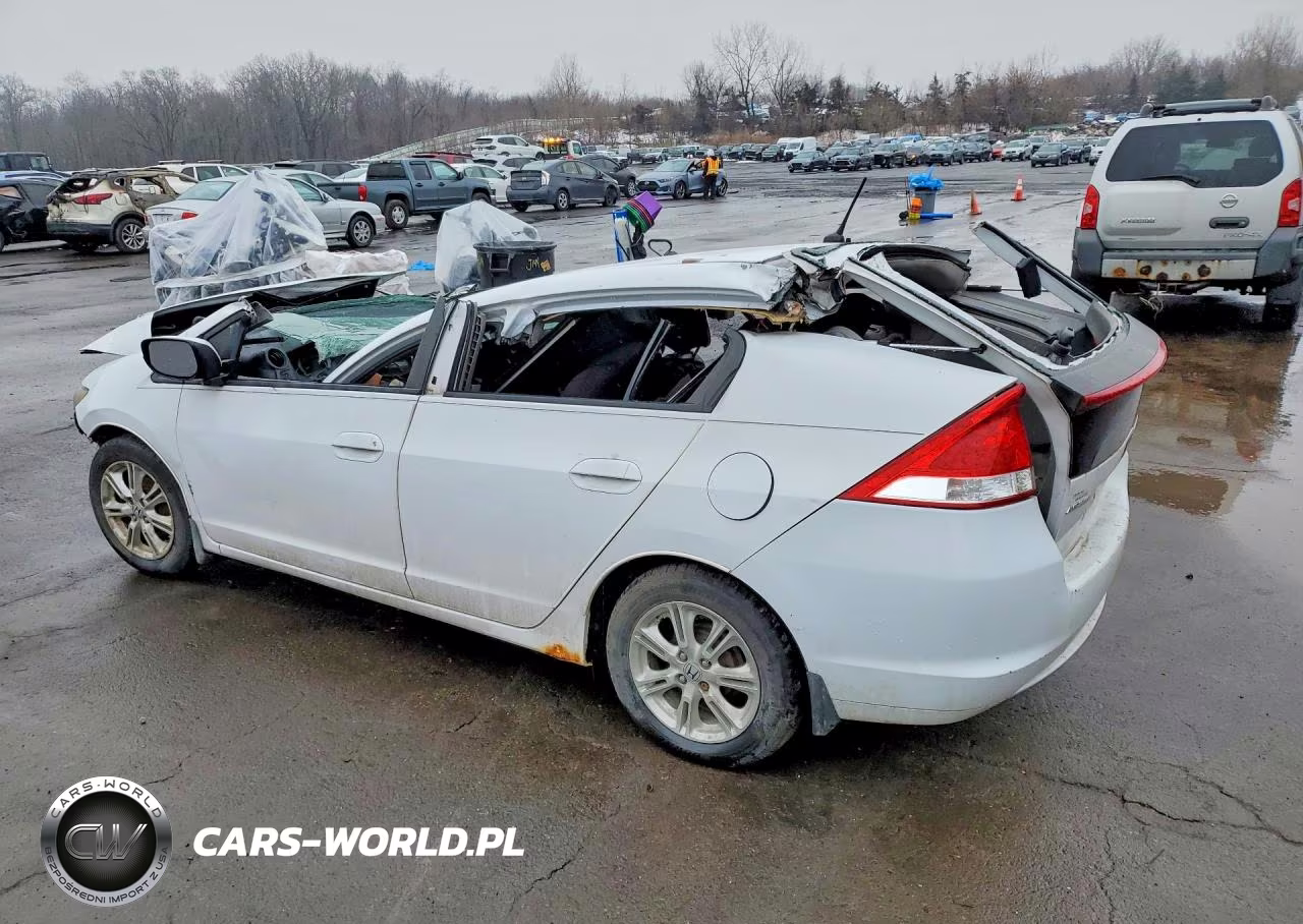 2010 Honda Insight Ex VIN:JHMZE2H73AS012881 - 2