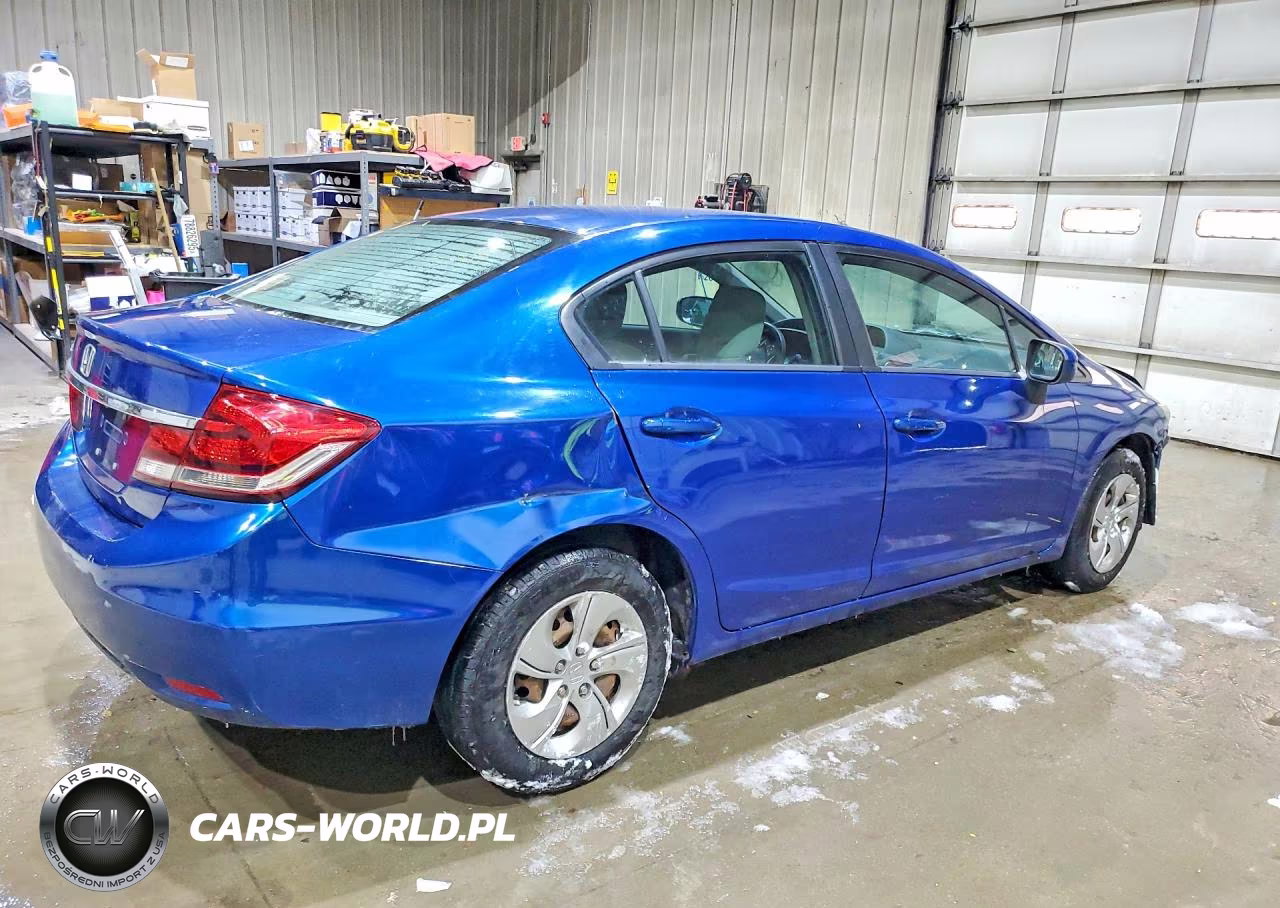 2014 Honda Civic Lx VIN:19XFB2F5XEE067111 - 3