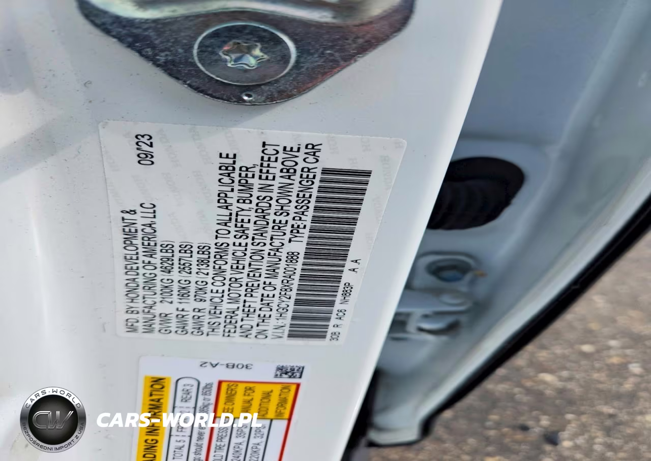 2024 Honda Accord Touring Hybrid VIN:1HGCY2F8XRA001888 - 12