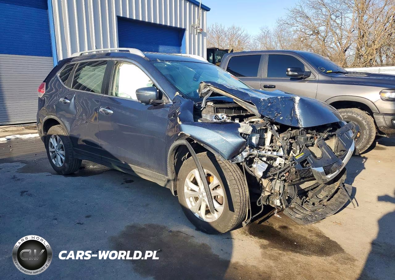 2016 Nissan Rogue Sv VIN:JN8AT2MV1GW148666 - 4