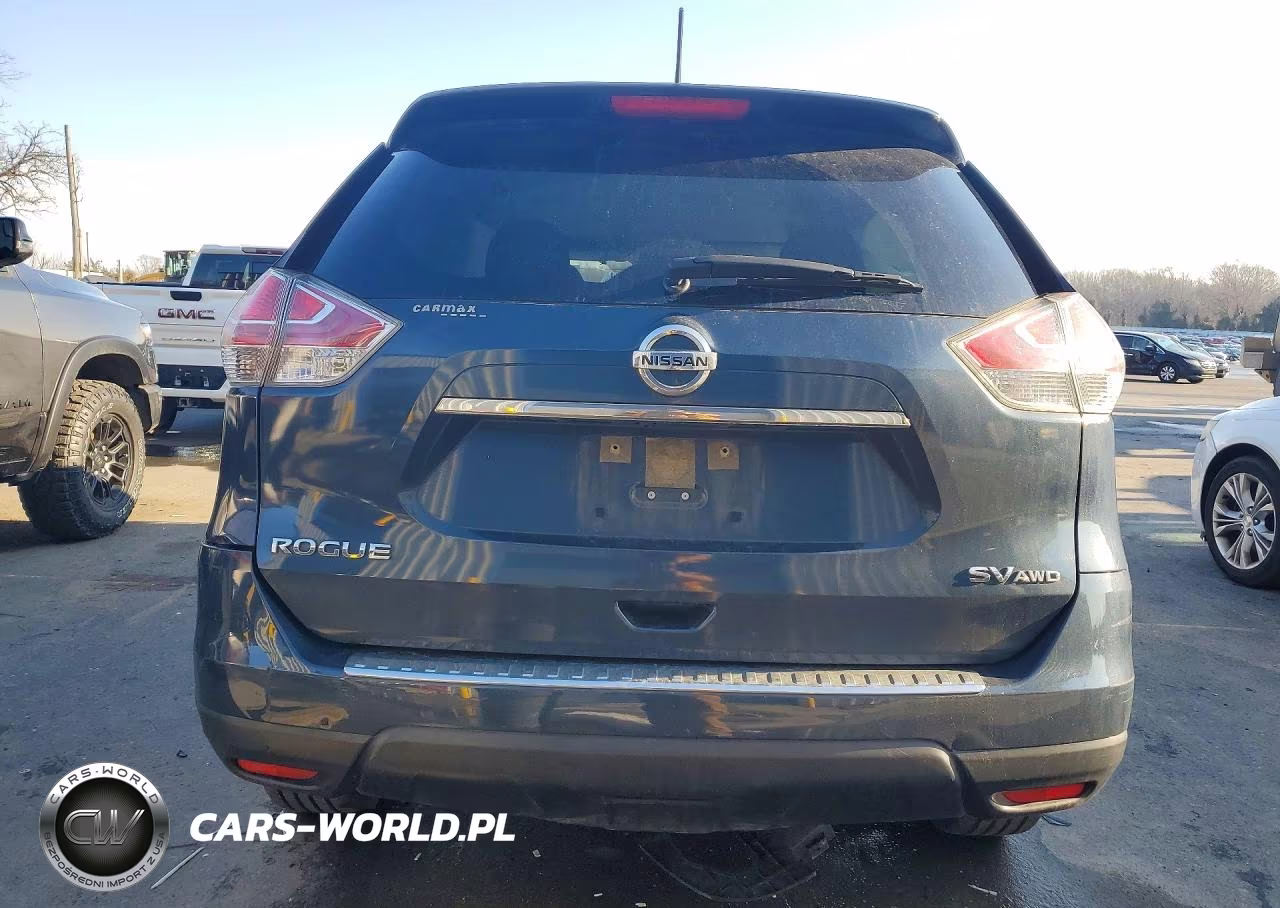2016 Nissan Rogue Sv VIN:JN8AT2MV1GW148666 - 6