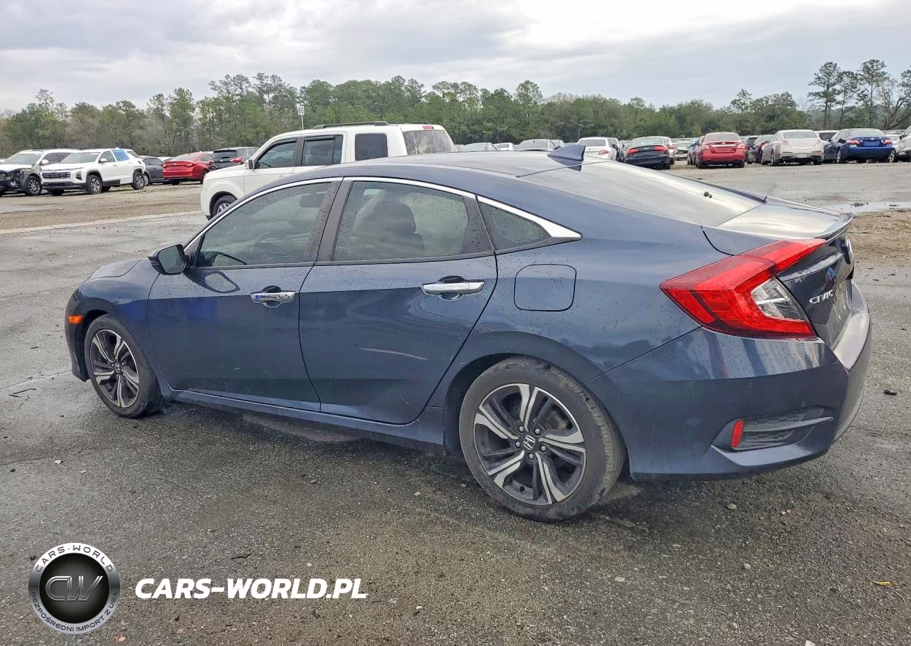 2017 Honda Civic Touring VIN:19XFC1F95HE014380 - 2