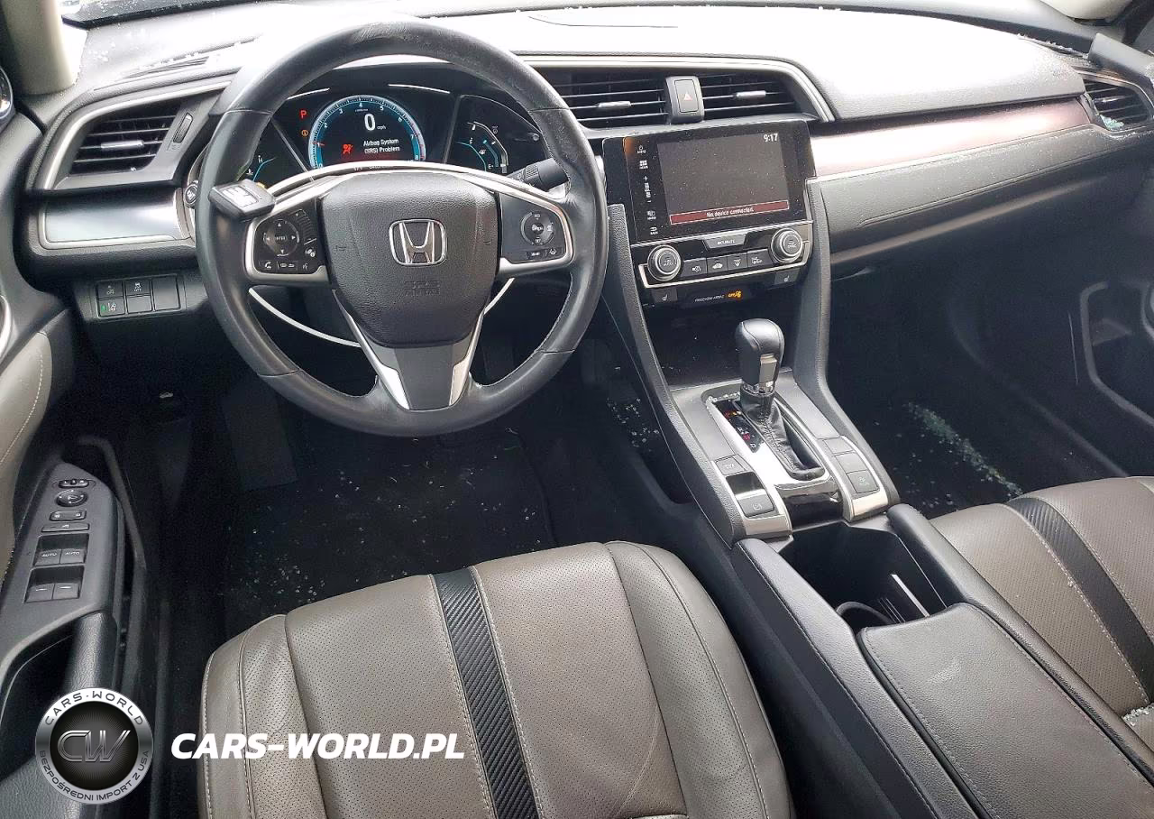 2017 Honda Civic Touring VIN:19XFC1F95HE014380 - 8