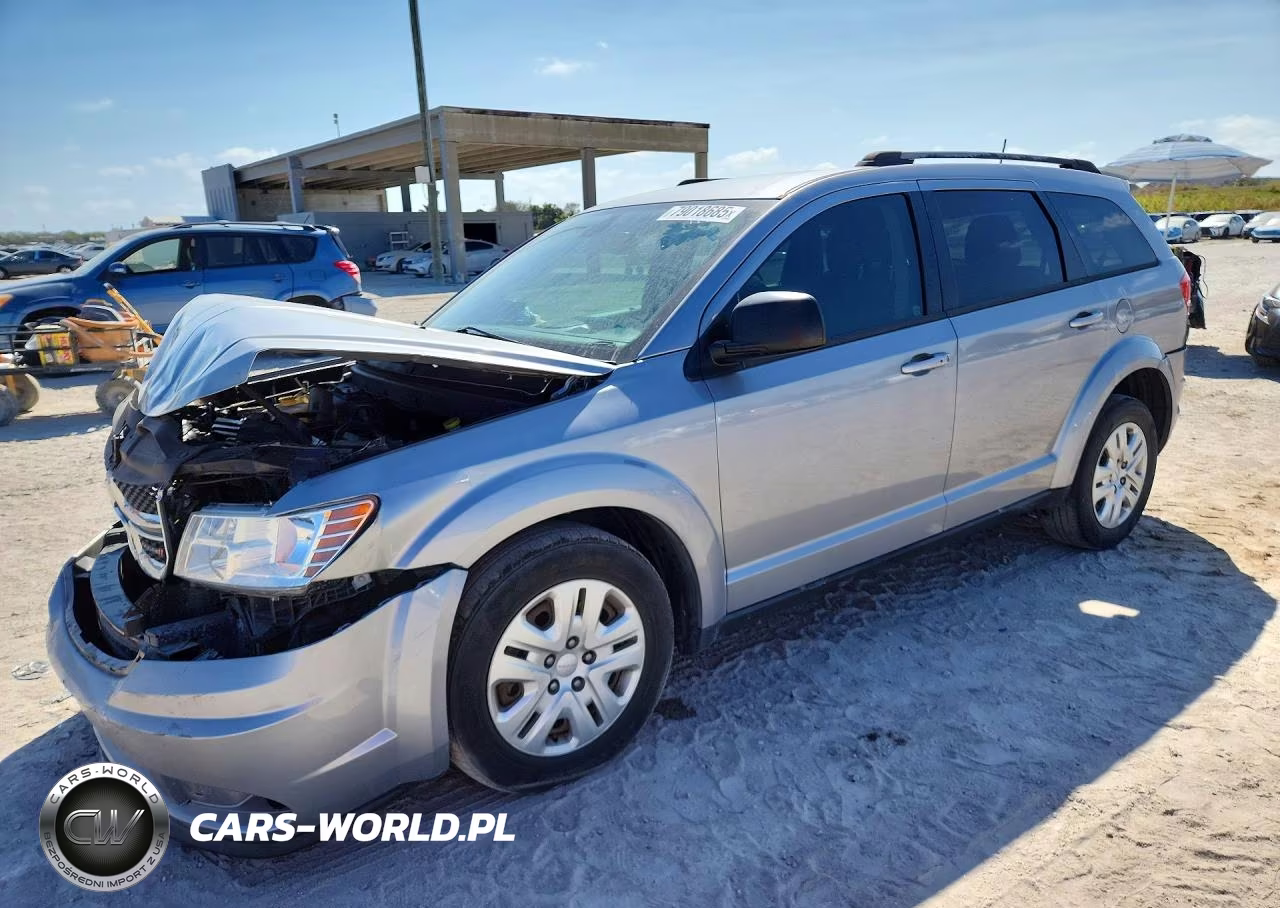 2018 Dodge Journey Se VIN:3C4PDCAB8JT497355 - 1