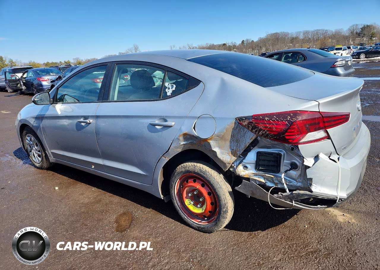 2020 Hyundai Elantra Se VIN:KMHD74LF6LU971310 - 2