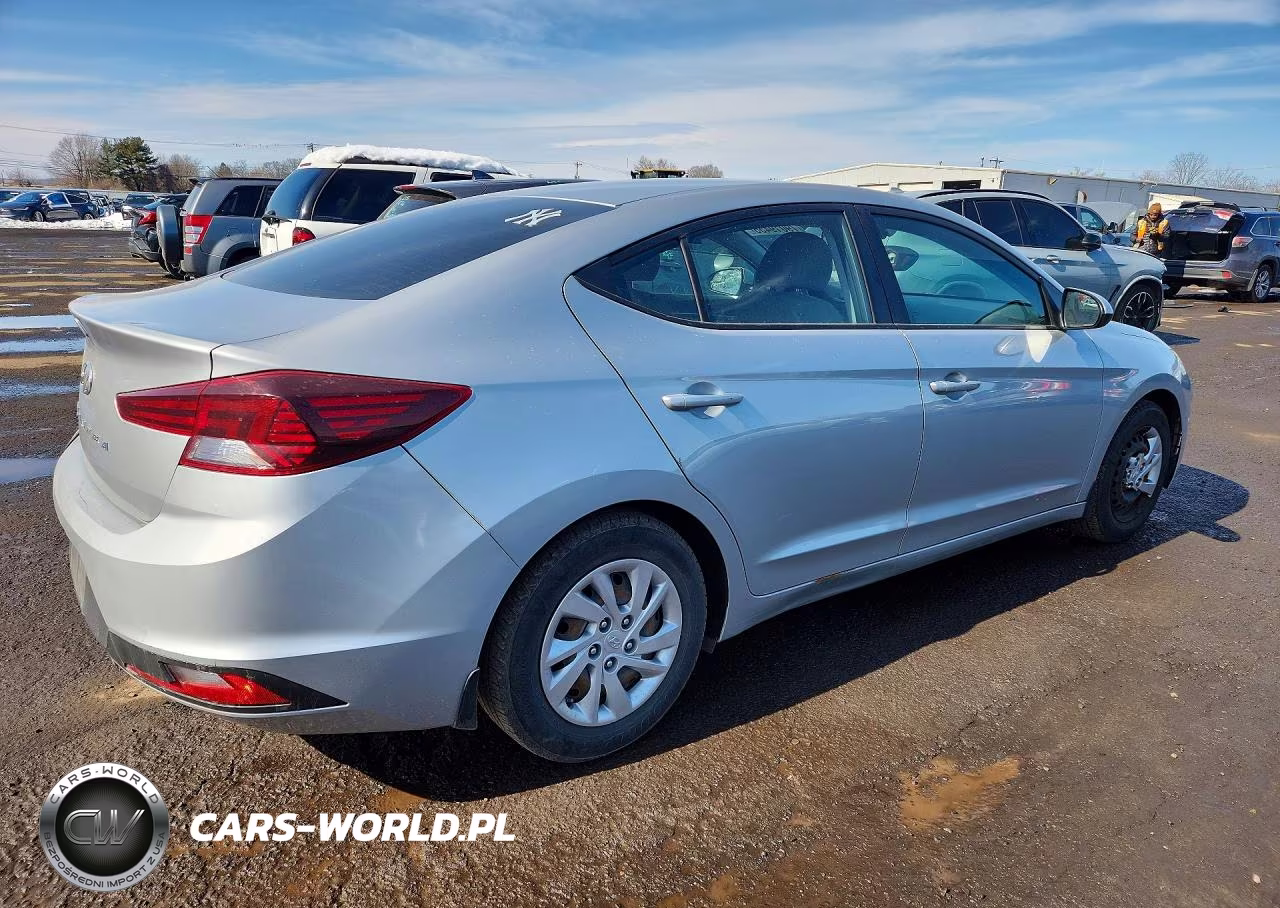 2020 Hyundai Elantra Se VIN:KMHD74LF6LU971310 - 3