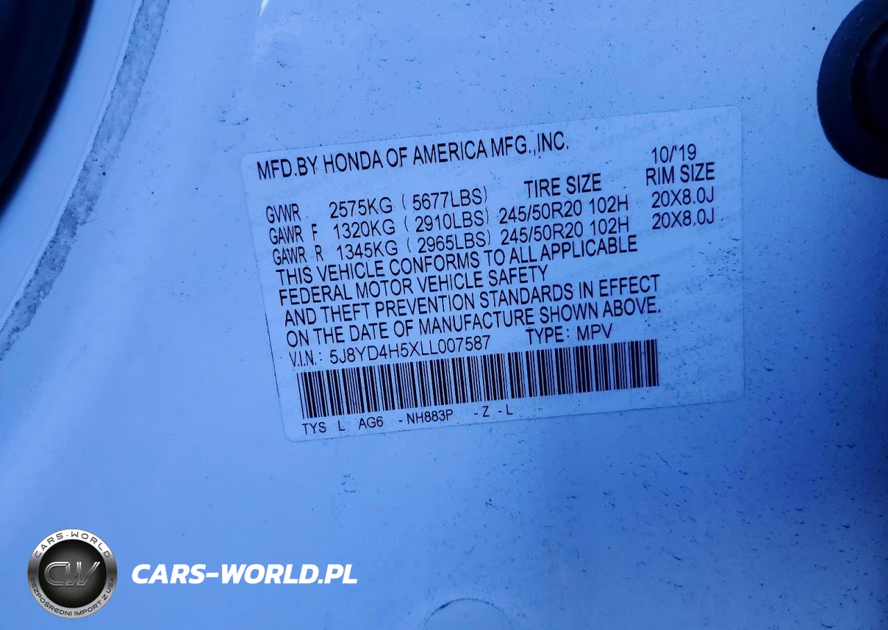 2020 Acura Mdx Technology VIN:5J8YD4H5XLL007587 - 13