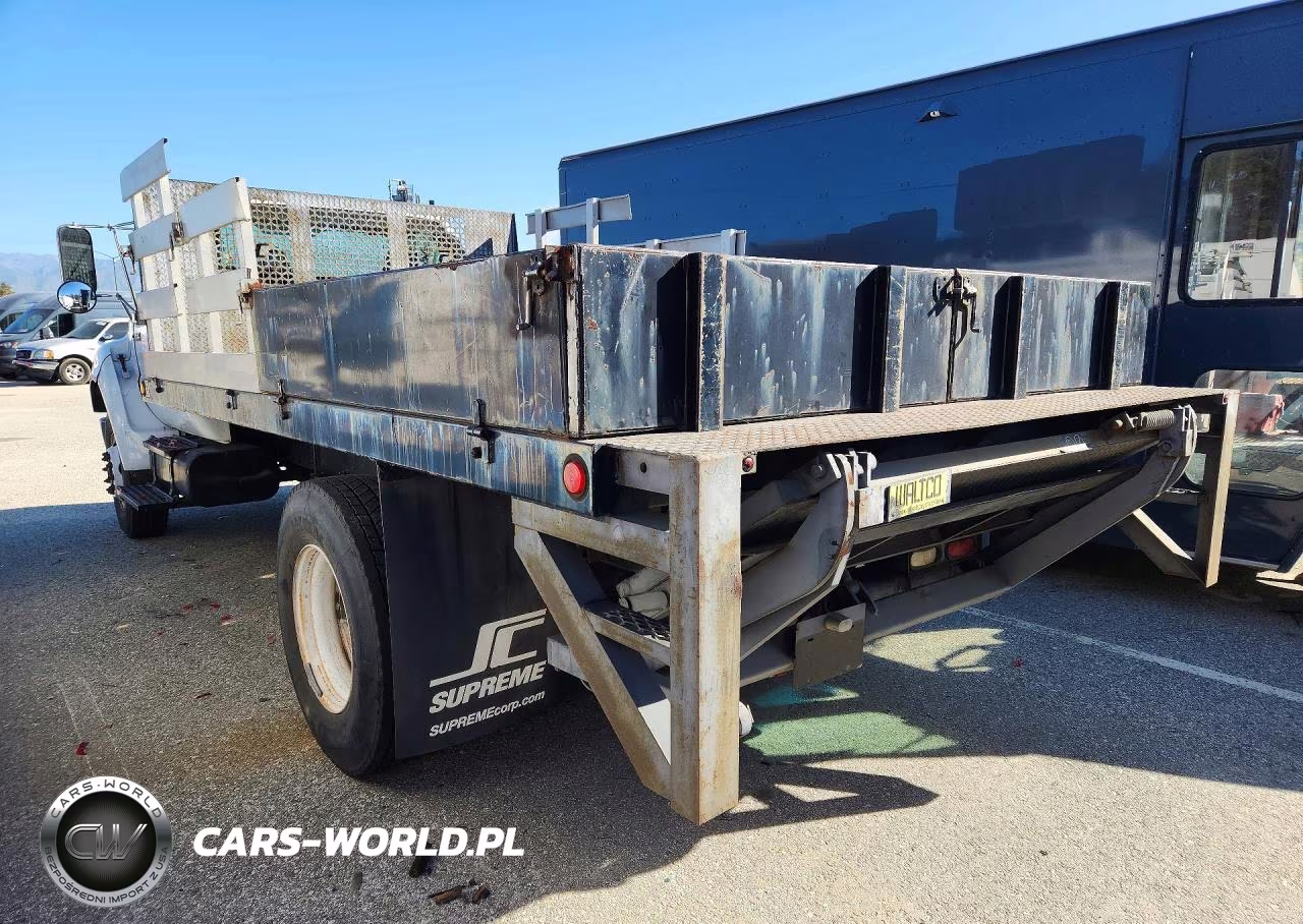 2008 Ford F650 Super Duty Flatbed Truck VIN:3FRNF65A88V687940 - 2