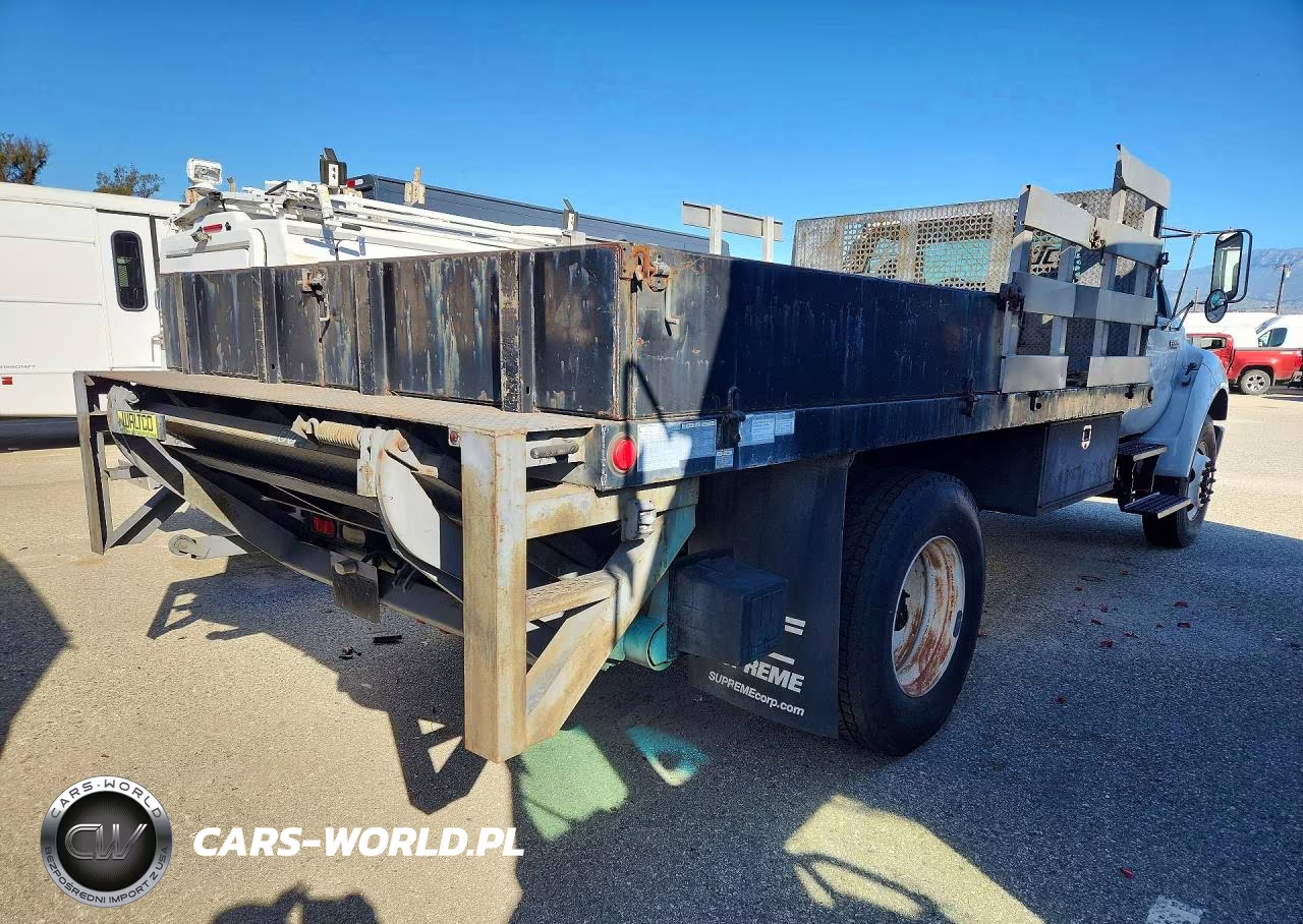 2008 Ford F650 Super Duty Flatbed Truck VIN:3FRNF65A88V687940 - 3