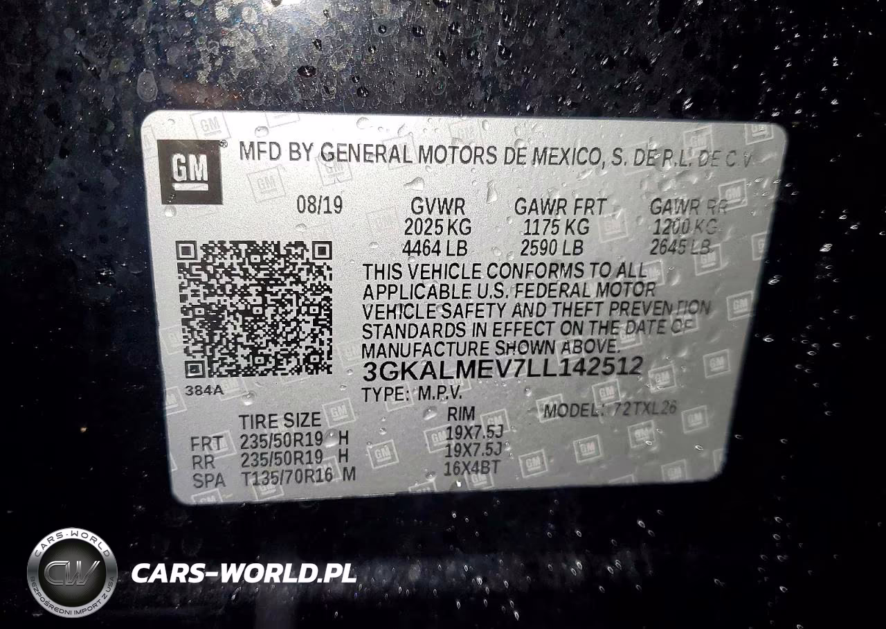 2020 GMC Terrain VIN:3GKALMEV7LL142512 - 13