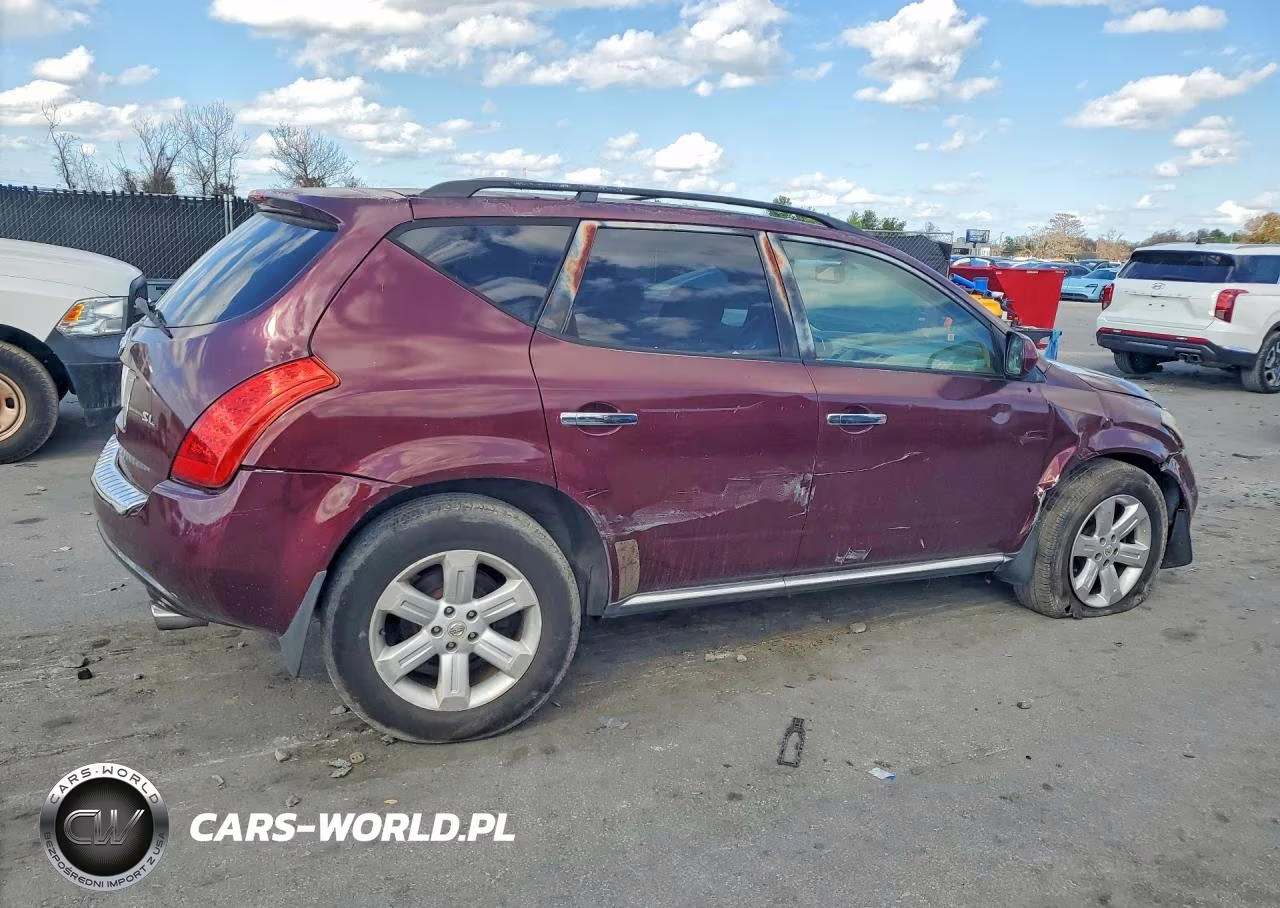 2006 Nissan Murano S VIN:JN8AZ08T86W415697 - 3