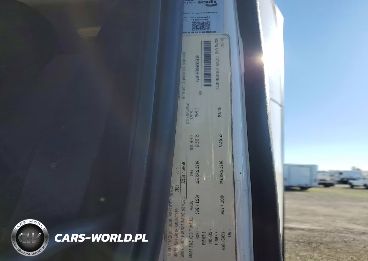 2016 Volvo Vnl Semi Truck VIN:4V4NC9EH8GN955839 - 10