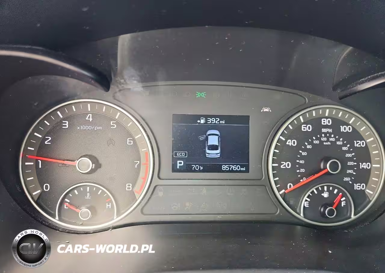 2019 Kia Optima Lx VIN:5XXGT4L3XKG282815 - 9