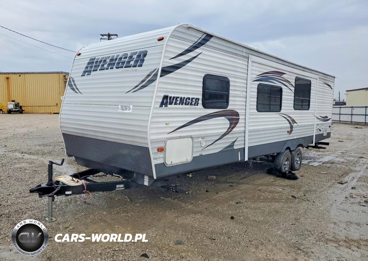 2013 Forest River Avenger Avt28Bhs Camper VIN:5ZT2AVTB3DB901842 - 2
