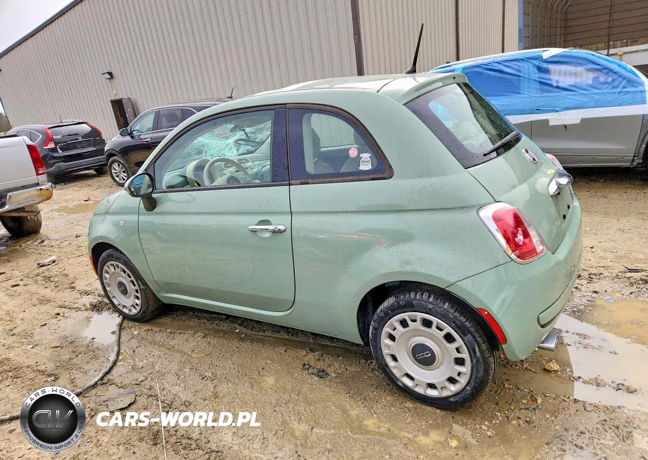 2015 Fiat 500 Pop VIN:3C3CFFAR2FT613443 - 2