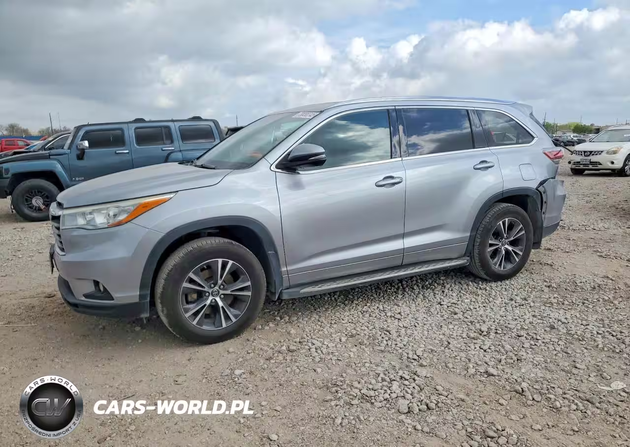 2016 Toyota Highlander Xle