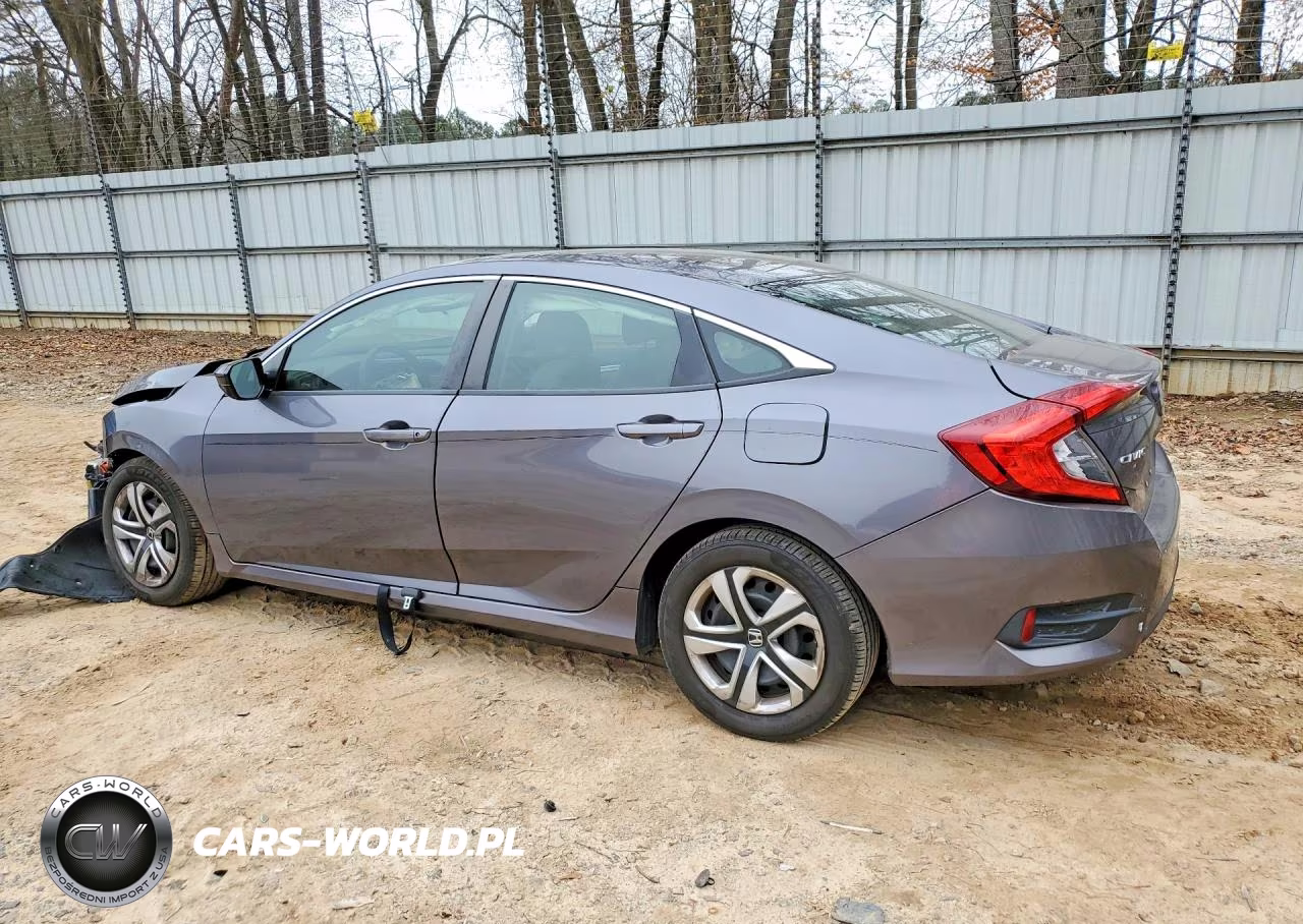 2016 Honda Civic Lx VIN:19XFC2F54GE081649 - 2