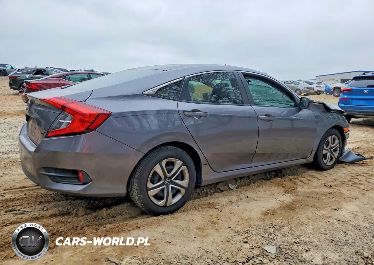 2016 Honda Civic Lx VIN:19XFC2F54GE081649 - 3