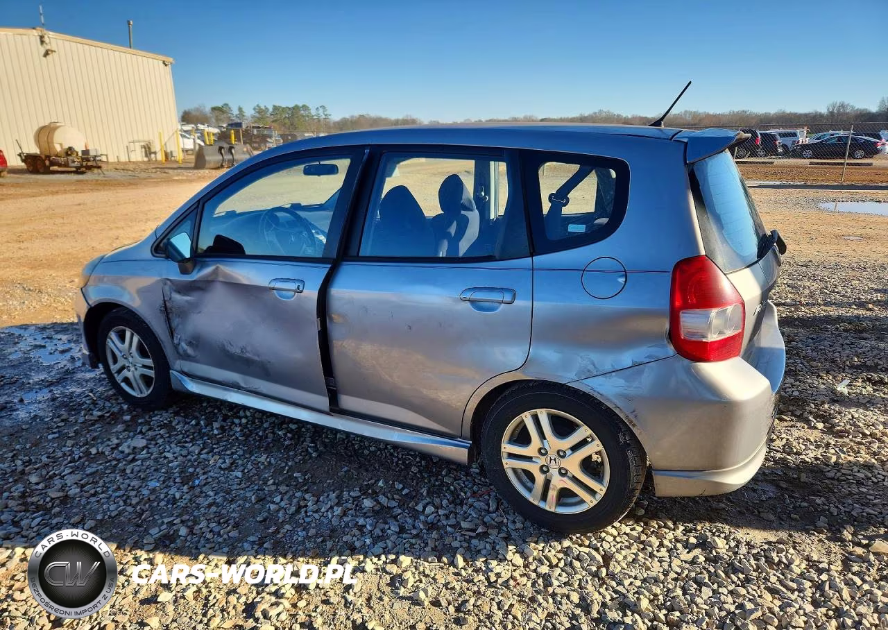 2007 Honda Fit S VIN:JHMGD38617S020266 - 2