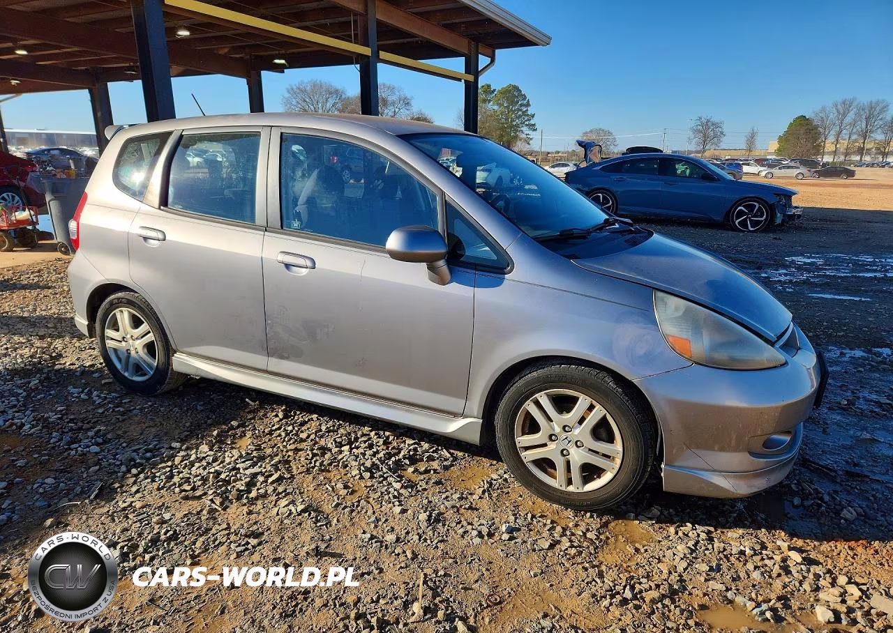 2007 Honda Fit S VIN:JHMGD38617S020266 - 4