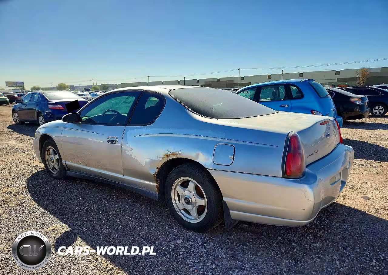 2005 Chevrolet Monte Carlo Ls VIN:2G1WW12E959179975 - 2